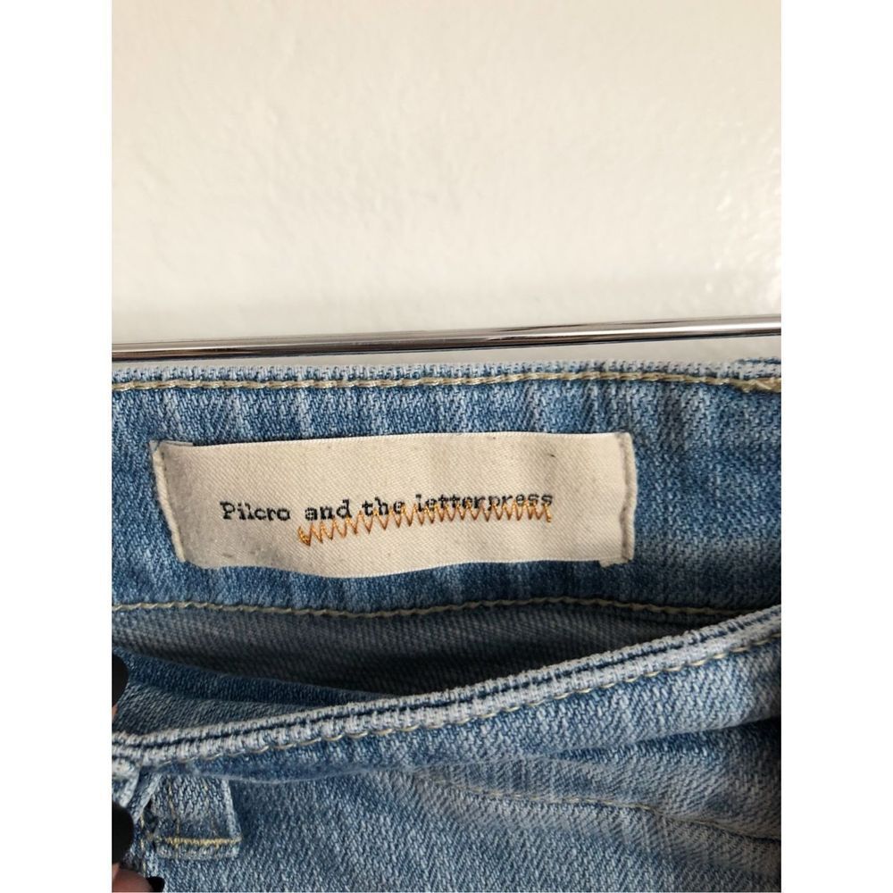 Pilcro and the Letterpress distressed em jeans size 32/33 - Picture 6 of 12
